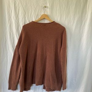 Burnt orange cardigan